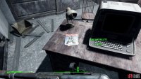 In the chief’s office you can find an issue of Guns and Bullets.