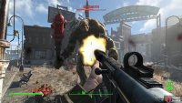 At higher levels a Behemoth will spawn in the clearing near Super Duper Mart.