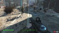 While the eastern side of Lexington was controlled by Raiders, near Super Duper Mart you’ll find Feral Ghouls.