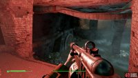 Cross some pipes to reach an otherwise inaccessible ledge,
