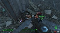 You can find a pile of Nuka-Cola products in the lobby,