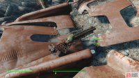while a Fat Man can be found on a rusted car.