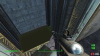 Drop down an elevator shaft,