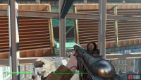 You can reach an elevated highway via the Super Mutant Skyscraper, if you wish to travel southeast while avoiding the dangers of ground travel.