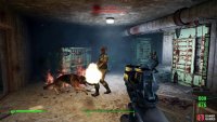 The Raiders at the USAF Satellite Station Olivia are led by Ack-Ack, who is armed with a Minigun.