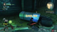 Enemies can drop green orbs that heal whoever picks them up