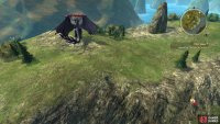 Be extremely careful of the level 50 dragon up on this hill