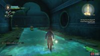 Sparkles yield random items from a dungeon/region