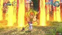 When he’s lower on health, Thwomp will create a lot of fire pillars