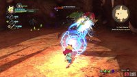 You can charge up your ranged attacks to get some good damage against the Warlord