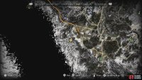 Avoid it by going through the trees at the edge of the map