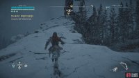 and use the rocky platform to jump on its back!