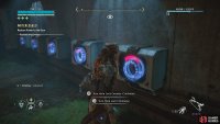 Replace the emitter to the holo-lock to unlock the door
