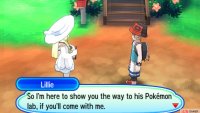 Lillie will be your tour guide for a while.