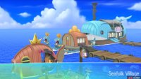 All of the village’s ships are shaped after Pokémon.