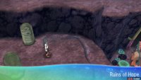 These ruins are home to Tapu Fini, the Water-type guardian.