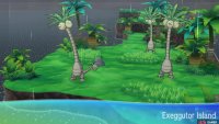 This island is shaped like an Exeggutor, and is also home to Exeggutor.