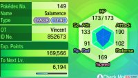 Our Salamence is Naive, which means it has increased Speed.