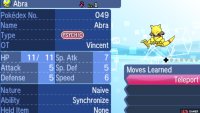 Abra, check! Ditto, check! Dozens of both, check!