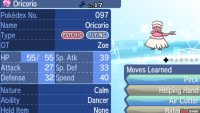 Stacking egg moves is a puzzle in itself.