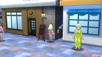 002: Between the salon and apparel shop.