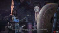 The Provisions Manager will tell you about bounties, and suggest setting up a new camp in the Ancient Forest