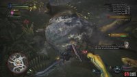 You can cause it to regurgitate its meal by striking its vulnerable belly
