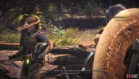 Talk to the Piscine Researcher and he’ll challenge you to catch a Pink Parexus