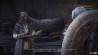 Talk to the Smart Biologist and hell tell you about capturing monsters, promising rewards for doing so