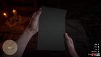 There are some letters on the desk you can read