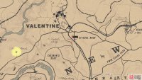The location of the third map piece