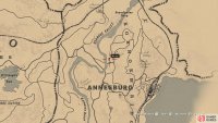 Head along the main path north of “Annesburg” on the map
