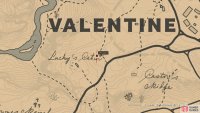 You’ll find Lucky’s Cabin to the southwest of Valentine