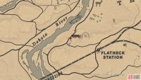 Head along the main path to the northwest of Flatneck Station, along the Dakota River