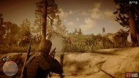 Use Dead Eye and take out the nearby soldiers only