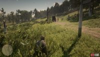 Wait by this bush for the guard to head down to the river