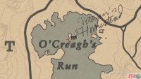The treasure will be on a small island in the middle of O’Creagh’s Run