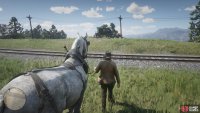 Lead the horse back to the wagon for a boost in Honor
