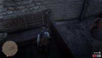 It&rsquo;s on a table inside of the big stable