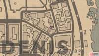 The location of the Hot Air Balloon card on the map