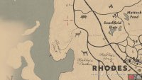 The location of the Steam Locomotive card on the map