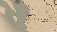 The location of the US Frigate card on the map