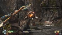 Remember to wait for the core to be exposed before you throw the axe.