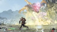 You can still throw Shatter Crystals in the last part of the fight, even though the fire pattern has changed.