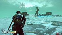 Look for safe places to run during the Shockwave attack.