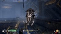 You can break this block by double tapping your own block stance or using a runic attack.