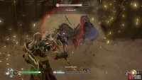 You’ll need to dodge the last hit of the melee wing attack.