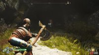 Destroy the first statue before you leave it.
