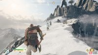 You’ll encounter a few enemies on the pass, most of which you can knock off the edge.