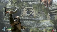 You’ll find a raven behind the left blockade beneath the dragon.